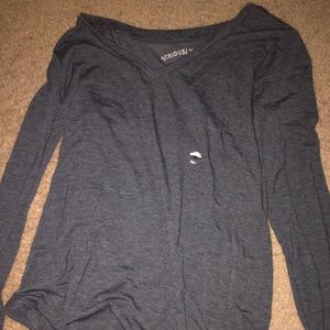 Three Aeropostale long sleeve tees